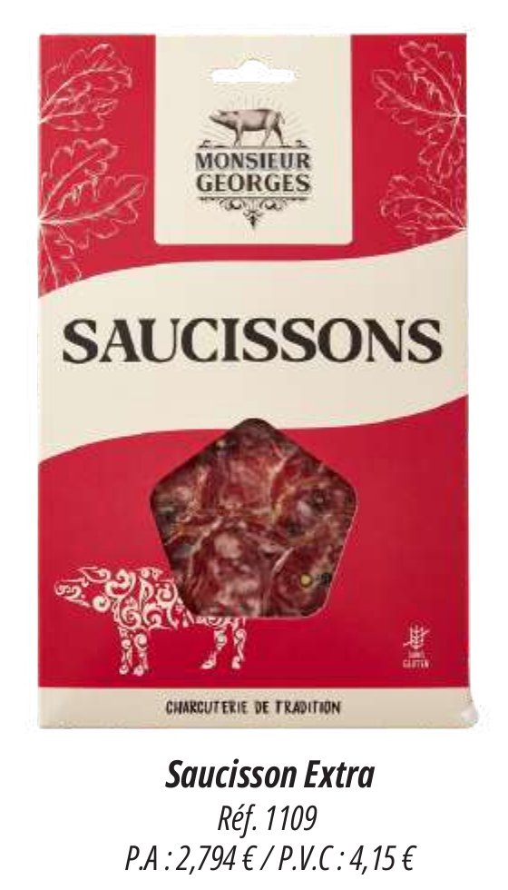 Saucisses sèches & snacking